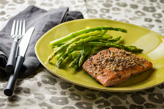 Hazelnut-Crusted Salmon