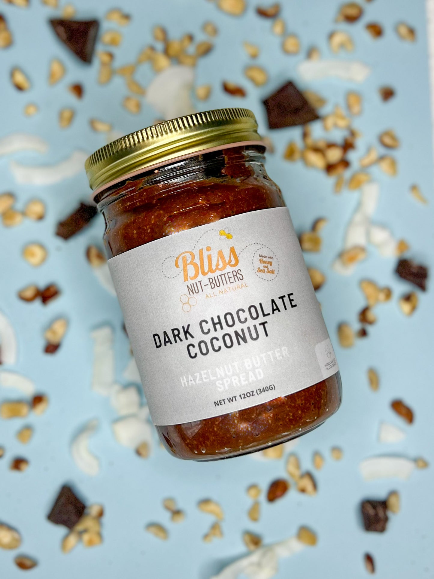 Dark Chocolate Coconut Hazelnut Butter