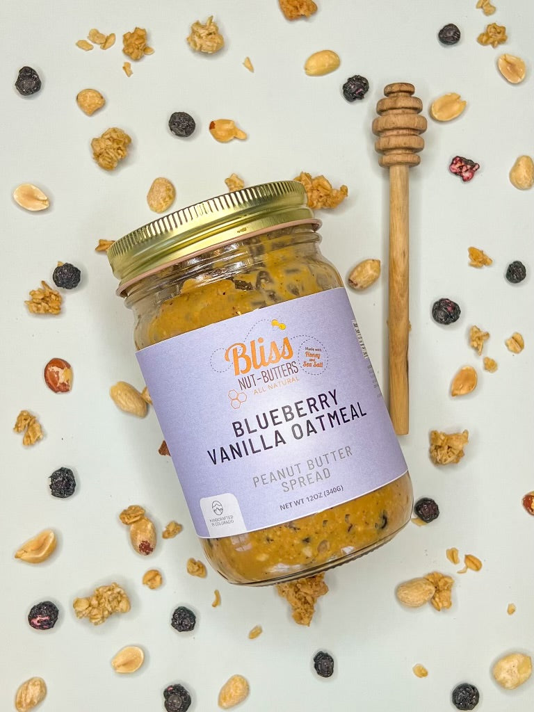 Blueberry Vanilla Oatmeal Peanut Butter