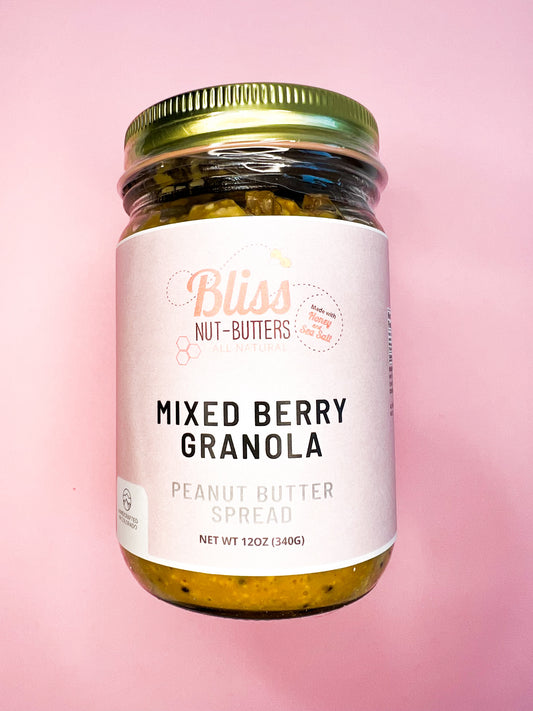 Mixed Berry Granola Peanut Butter