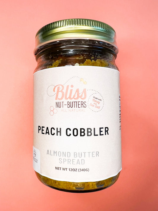 Peach Cobbler Almond Butter